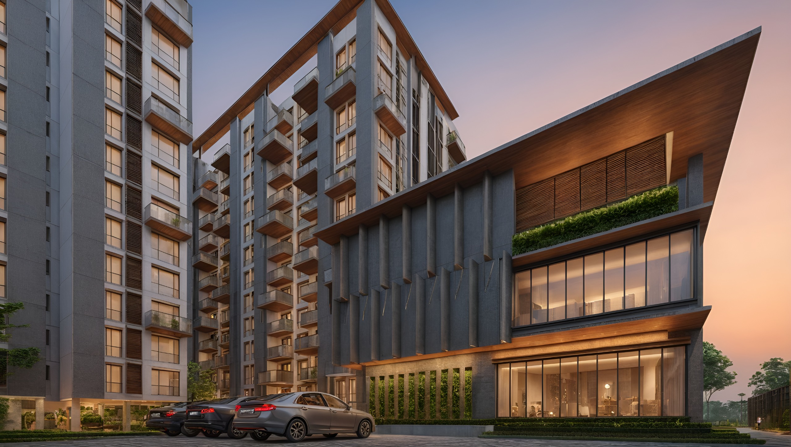 Aztek Tilottama — Proposed Project View 3